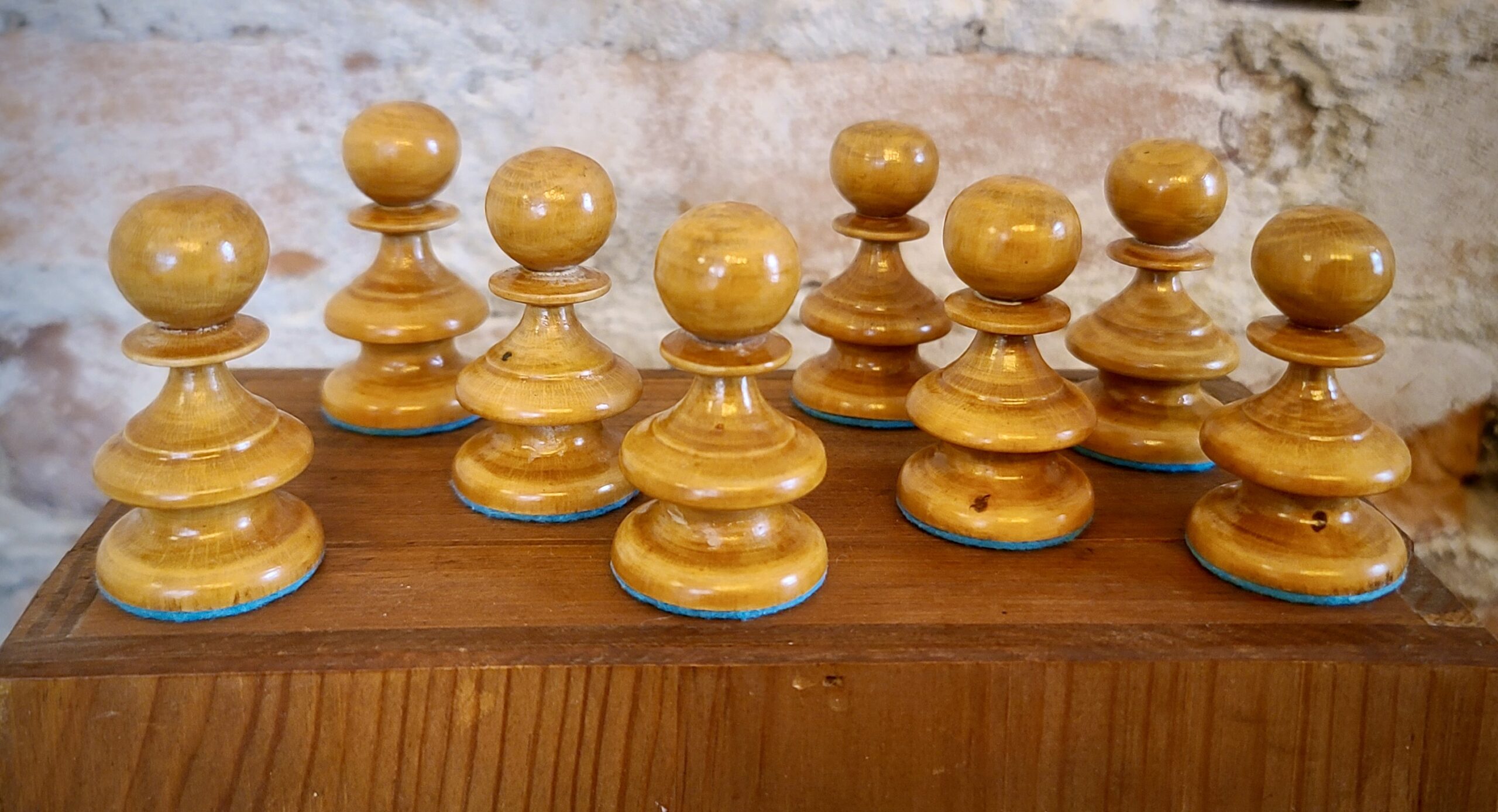 Romanian Tournament Weighted Wooden Chess Set