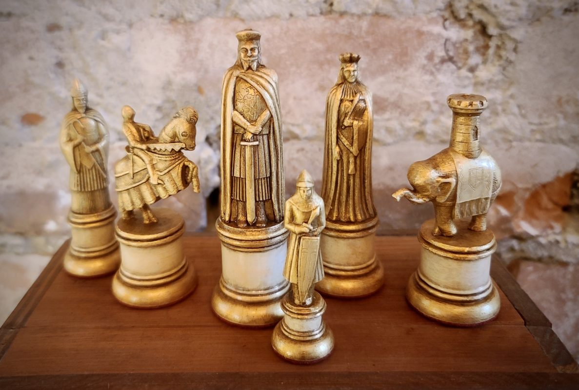 *SOLD* Alighieri’s Array (Dante’s Militia); ‘Florentine’ Hand-Painted ...