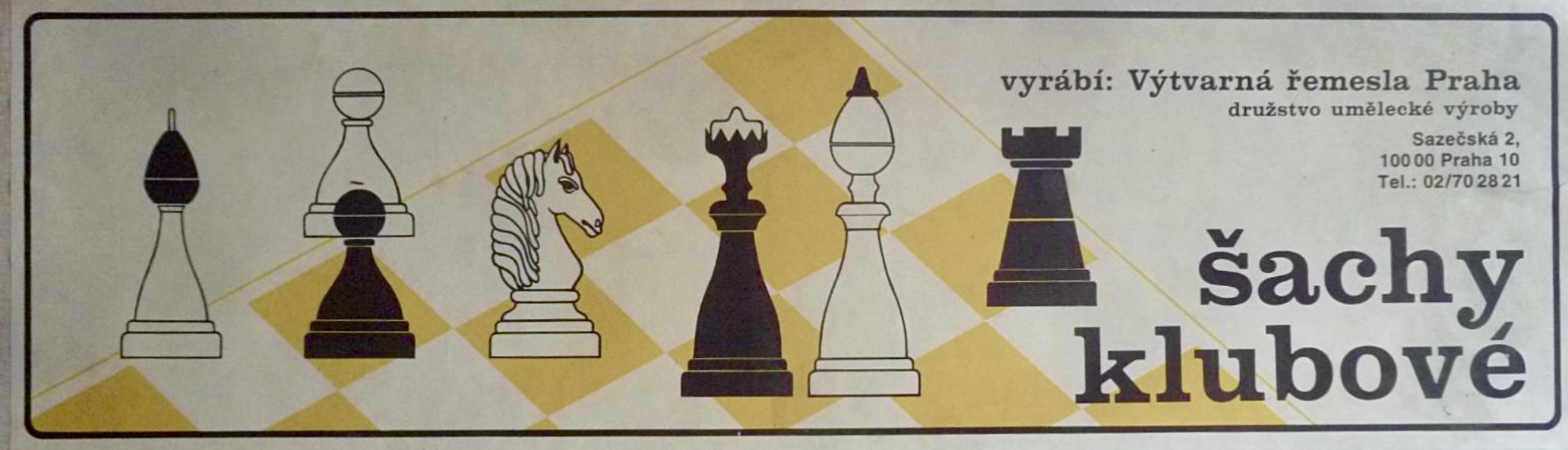 *SOLD* The Bohemian Club: Vintage ‘Sachy Klubove’ Czech Plastic Chess Set, c.1985 - Image 11